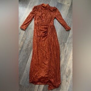 Beautiful Sequin Long Maxi Dress